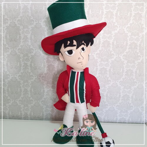 Kit Mascotes Fluminense - Bonecos em Feltro