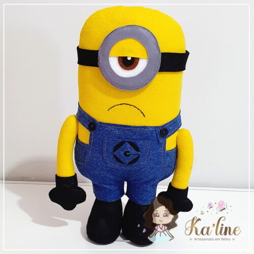 Kit Minions - Bonecos em Feltro
