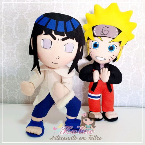 Kit Naruto - Bonecos em Feltro