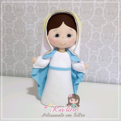 Kit Nossa Senhora - Bonecos em Feltro