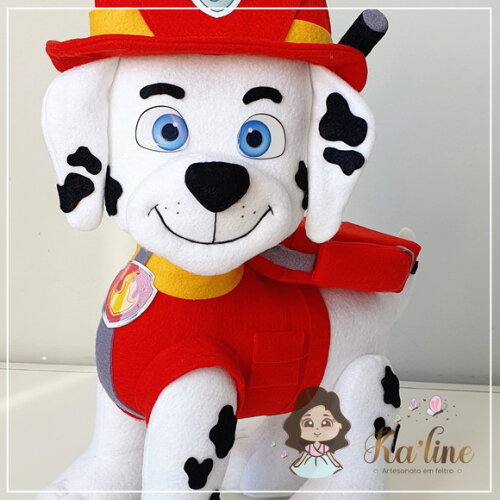 Kit Patrulha Canina - Bonecos em Feltro