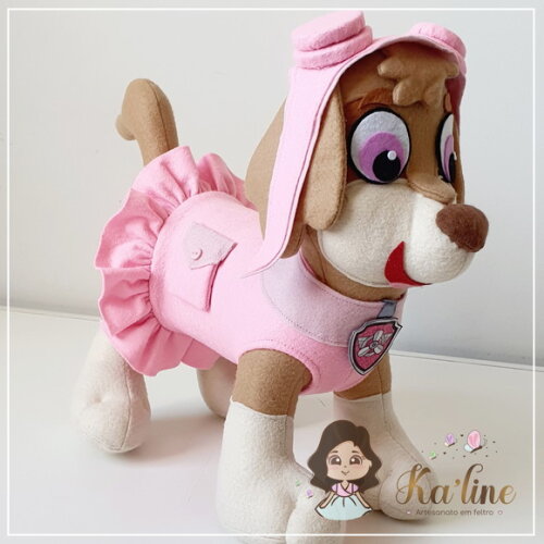Kit Patrulha Canina - Bonecos em Feltro