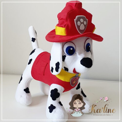 Kit Patrulha Canina - Bonecos em Feltro