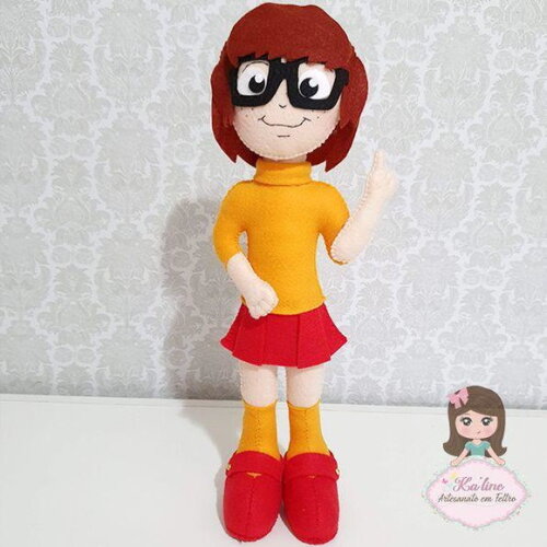 Kit Scooby-Doo - Bonecos em Feltro