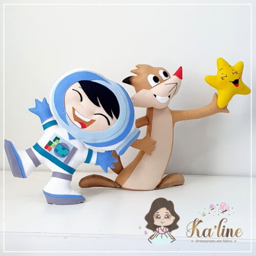 Kit Show da Luna - Bonecos em Feltro