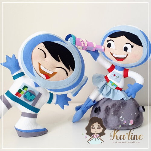 Kit Show da Luna - Bonecos em Feltro