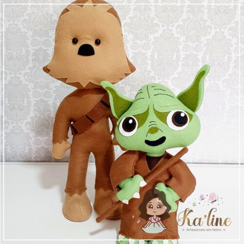 Kit Star Wars - Bonecos em feltro