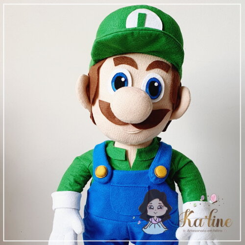 Kit Super Mário Bross 3d - Bonecos em Feltro