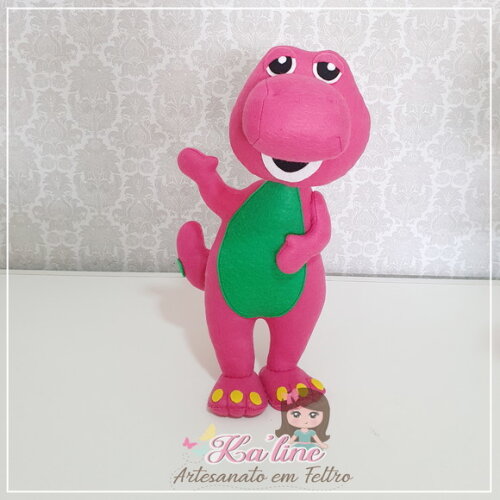 Kit Turma do Barney - Bonecos em Feltro