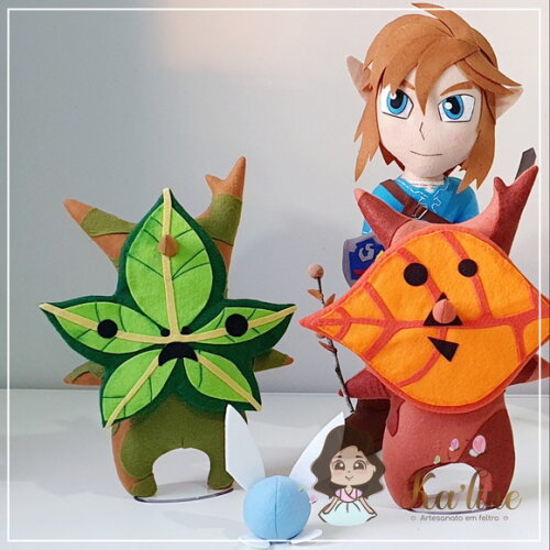 Kit Zelda - Bonecos em Feltro