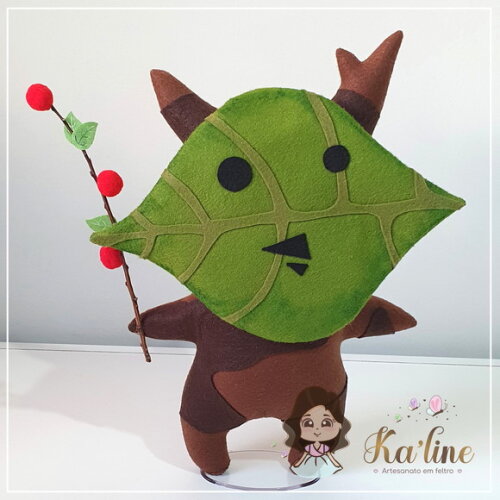 Korok - Jogo Zelda - Bonecos em Feltro