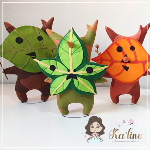 Kit Zelda - Bonecos em Feltro