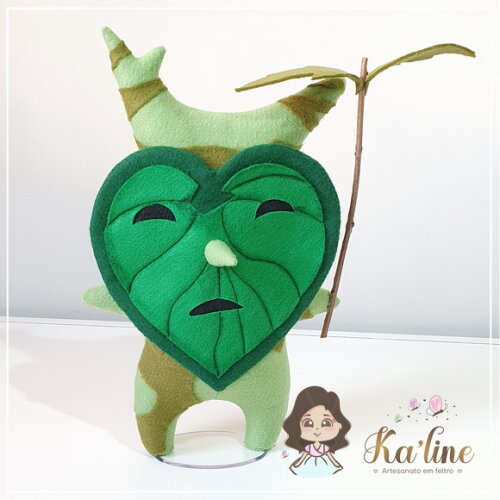 Korok - Jogo Zelda - Bonecos em Feltro