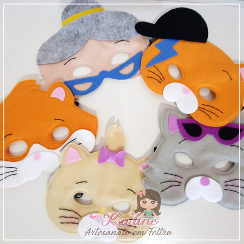 Máscaras 44 Gatos - UNIDADE