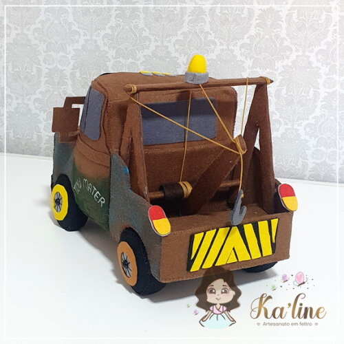 Mate - Carros Disney - Bonecos em Feltro