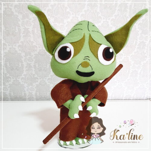 Mestre Yoda - Star Wars - Bonecos em Feltro