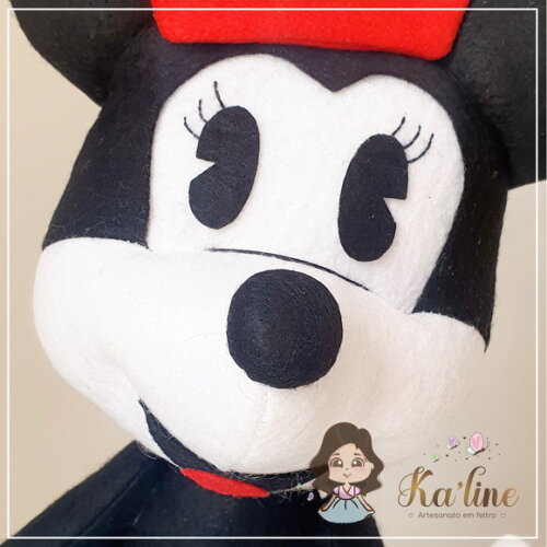 Minnie - Bonecos em Feltro