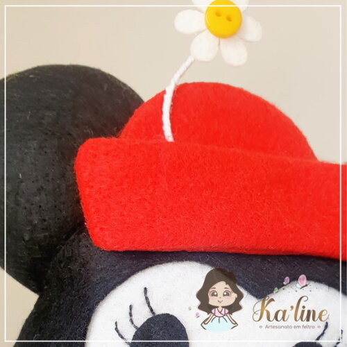 Minnie - Bonecos em Feltro