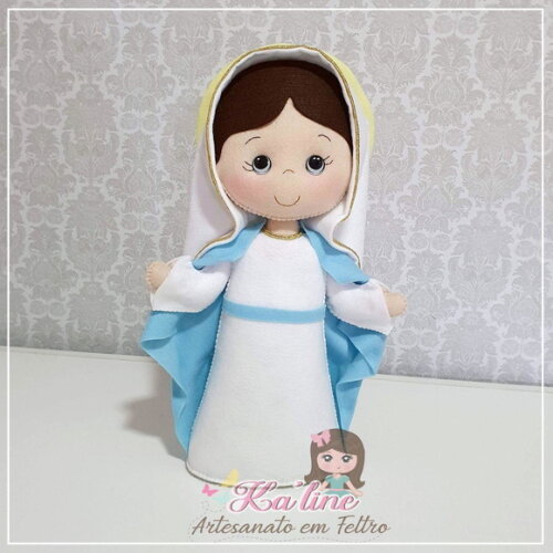 Nossa Senhora - Bonecos em Feltro