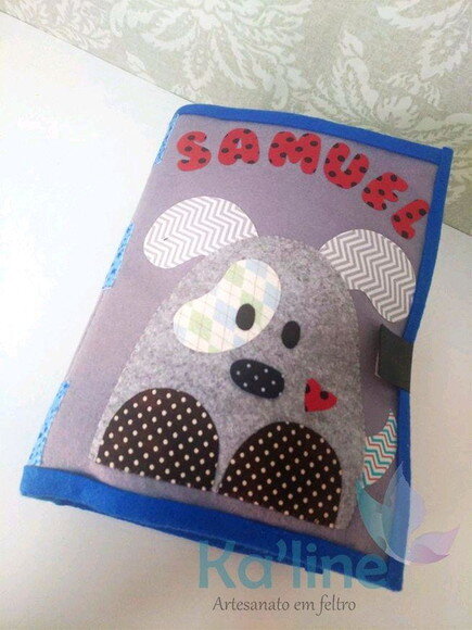 Quiet Book - Livro Sensorial