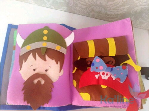 Quiet Book - Livro Sensorial
