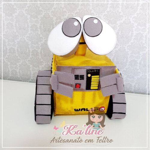 Wall-e - Bonecos em Feltro