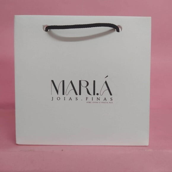 Sacola de Cartolina 10 x 10 Personalizada sem Adesivo