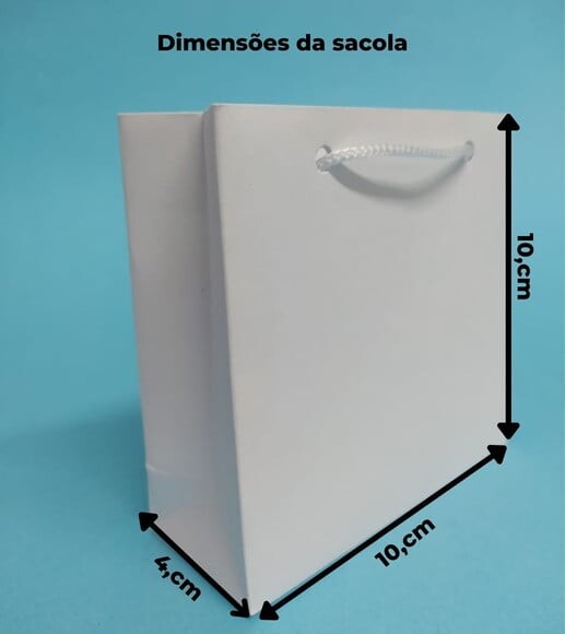 Sacola de Cartolina 10 x 10 Personalizada sem Adesivo