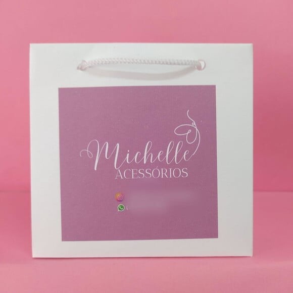 Sacola de Cartolina 10 x 10 Personalizada sem Adesivo