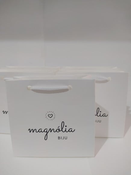 Sacola de Cartolina 10 X10 Personalizada sem Adesivo