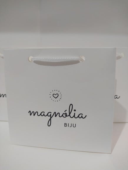 Sacola de Cartolina 10 X10 Personalizada sem Adesivo