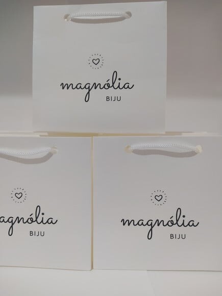 Sacola de Cartolina 10 X10 Personalizada sem Adesivo