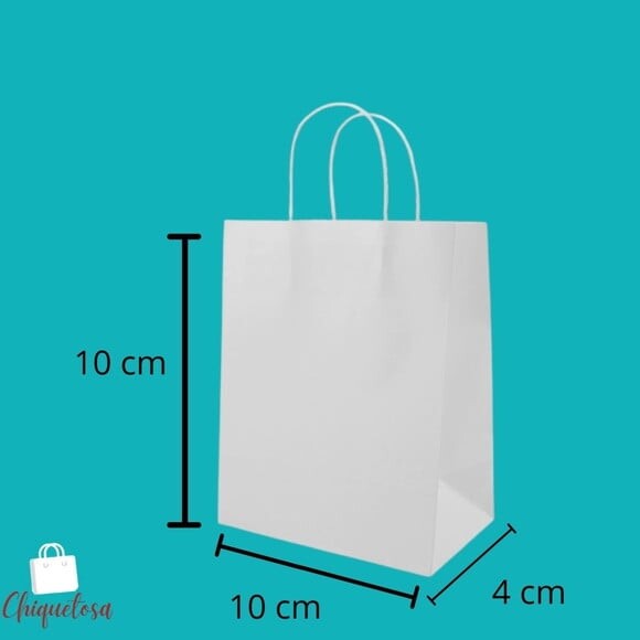 Sacola de Cartolina 10 X10 Personalizada sem Adesivo