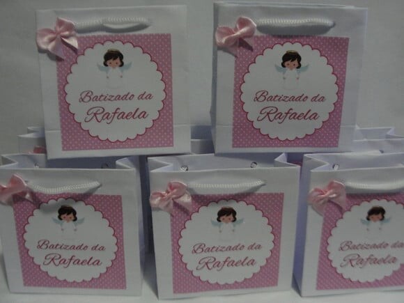 Sacola de Cartolina Personalizada 10x10x4 gramatura 180gr