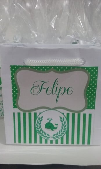 Sacola Personalizada 10x10x4