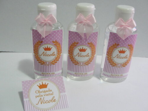 Alcool Gel 60 ml personalizado