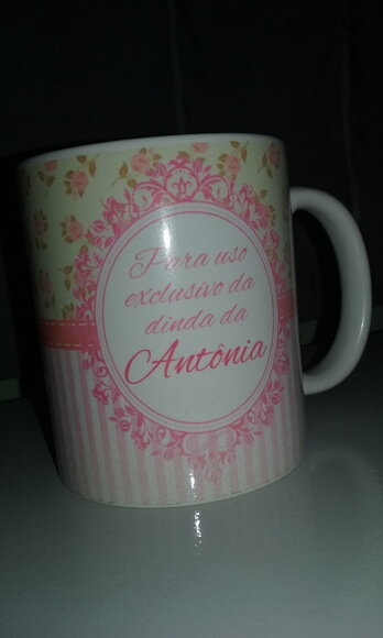 Caneca Personalizada Batizado- Madrinha