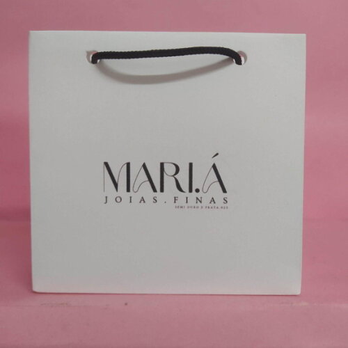 Sacola de Cartolina 10 x 10 Personalizada sem Adesivo