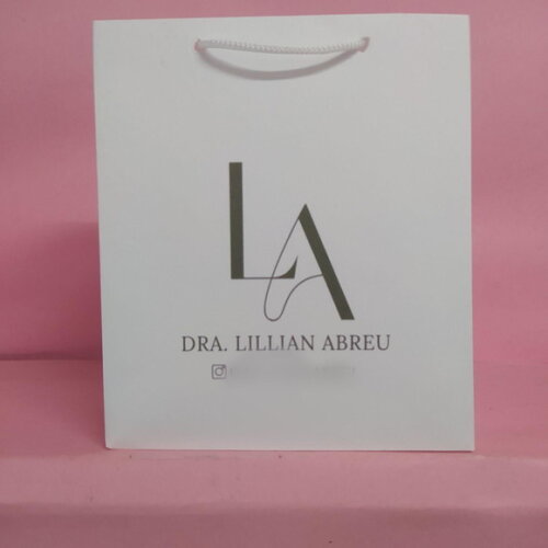 Sacola de Cartolina 20 x 15 Personalizada sem Adesivo