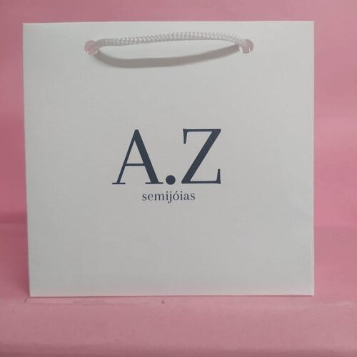 Sacola de Cartolina 10x10 Personalizada sem Adesivo