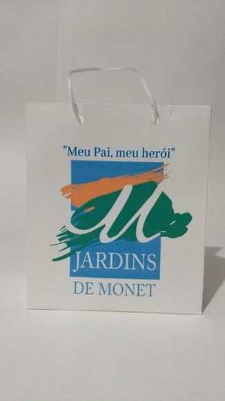 Sacola de Cartolina 14 x 12 Personalizada sem Adesivo