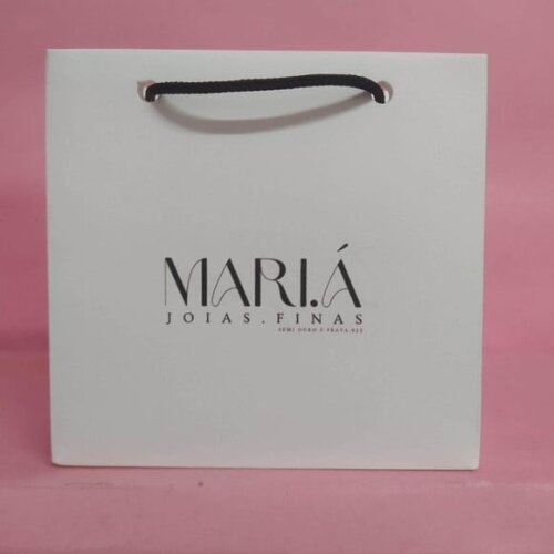 Sacola de Cartolina 10 x 10 Personalizada sem Adesivo