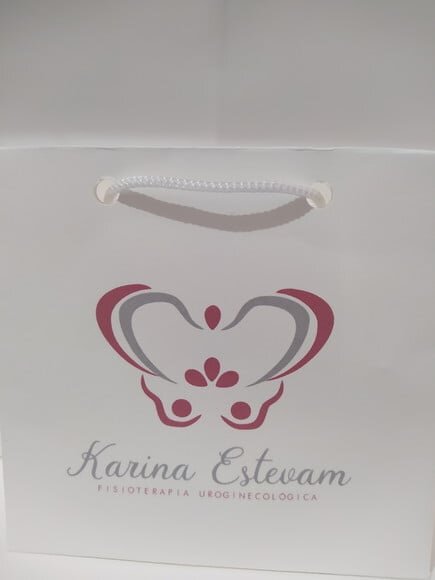 Sacola de Cartolina 10 X10 Personalizada sem Adesivo