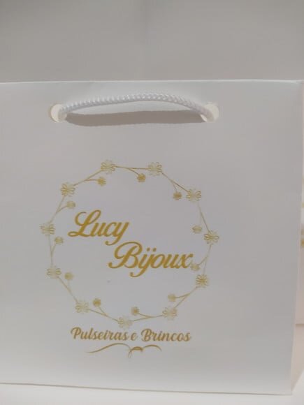 Sacola de Cartolina 10 X10 Personalizada sem Adesivo