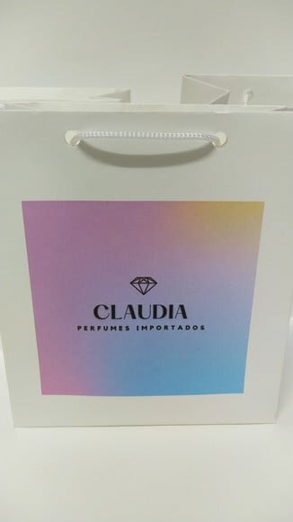 Sacola de Cartolina 14 X12 Personalizada sem Adesivo