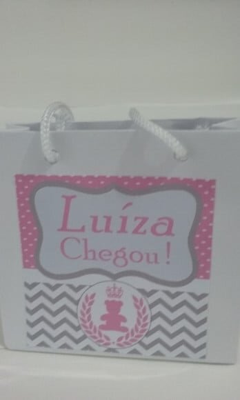 Sacola de Cartolina 10x10x4 Personalizada gramatura 180gr