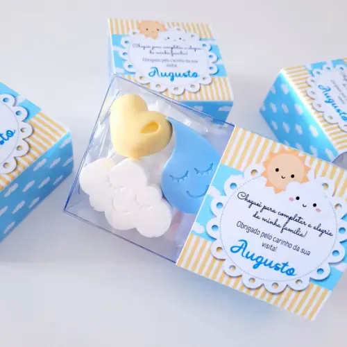 Lembrancinha de Maternidade Sabonete Chuva de Amor
