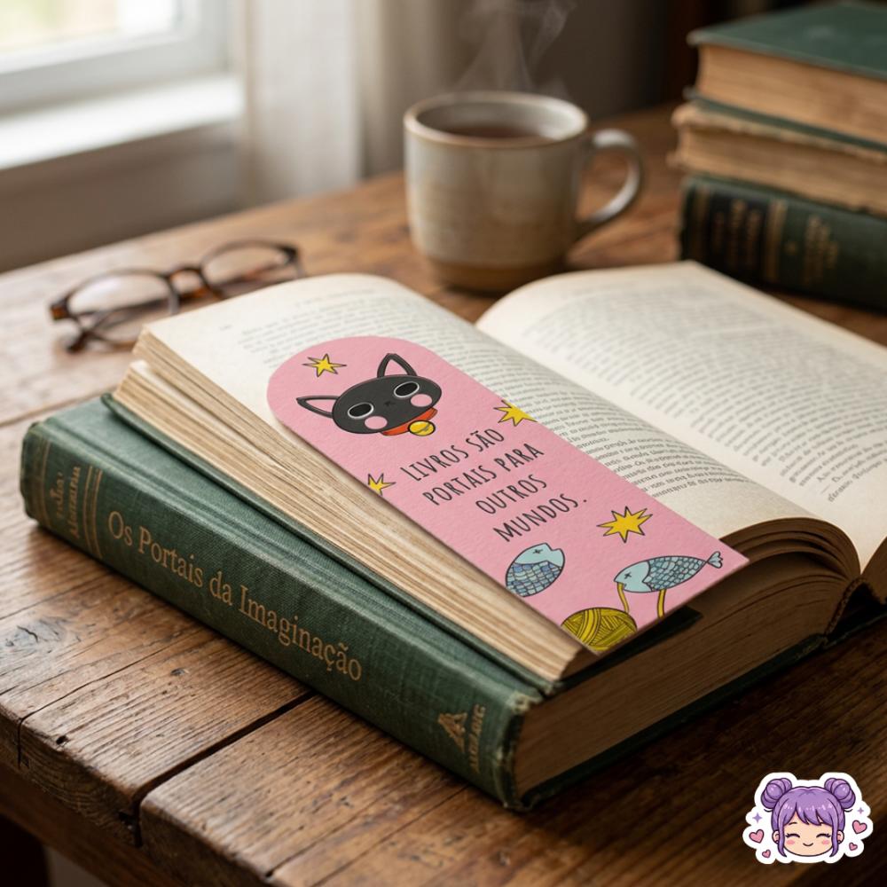 Marcador de Página Infantil Animais PDF | Digital para Imprimir