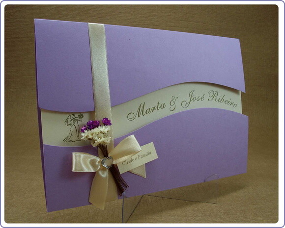 Convite Casamento (mod. Holanda)