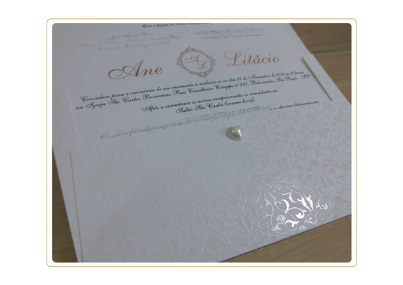 Convite Casamento C- 015 - Cód. 152